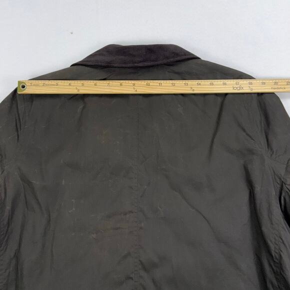 J Crew Women's Short Barn Jacket English Ripstop Cotton 2X Mossy Brown - Picture 15 of 16